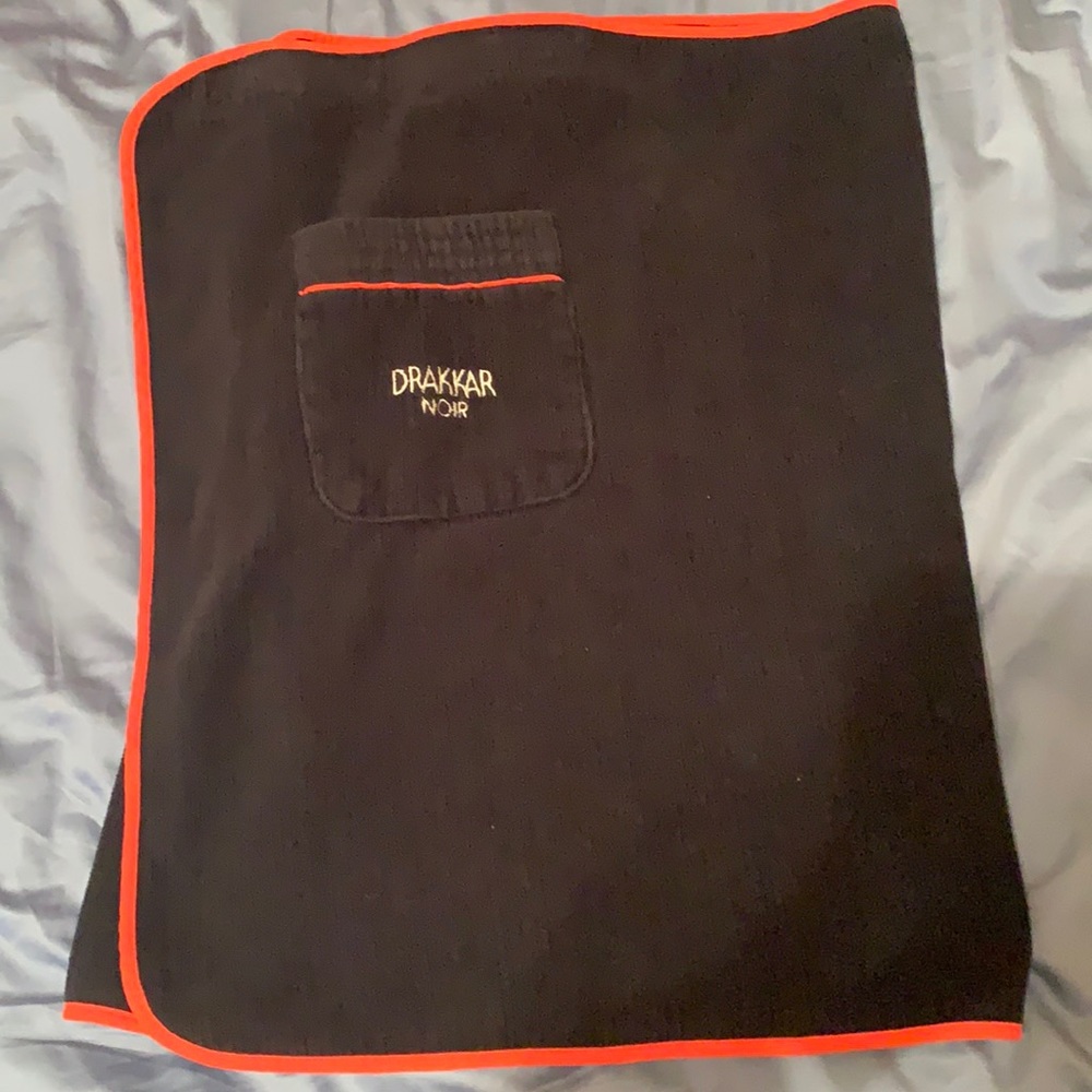 Vintage Drakkar Noir Men’s Waist Towel with Pocket